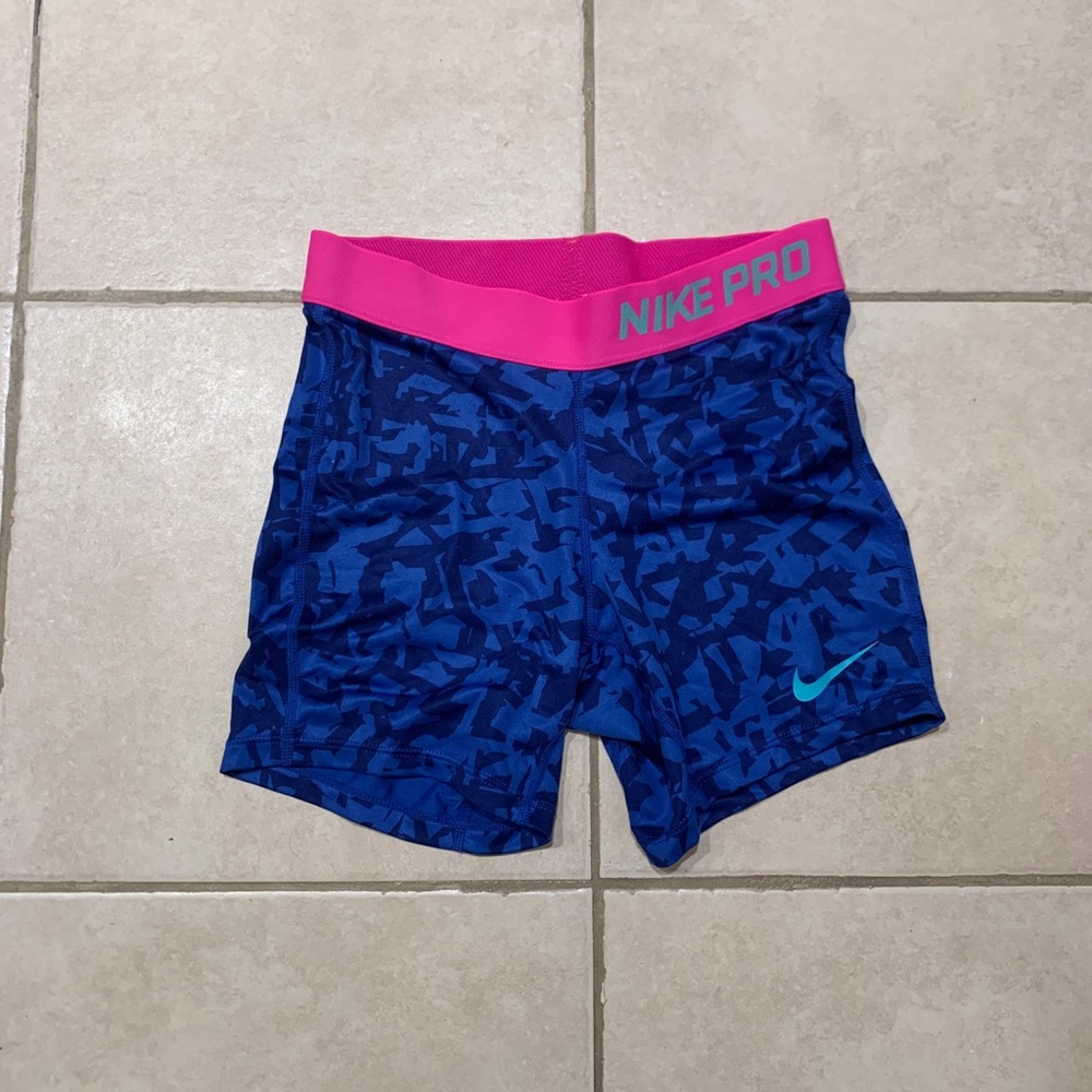 Nike pro spandex shorts
